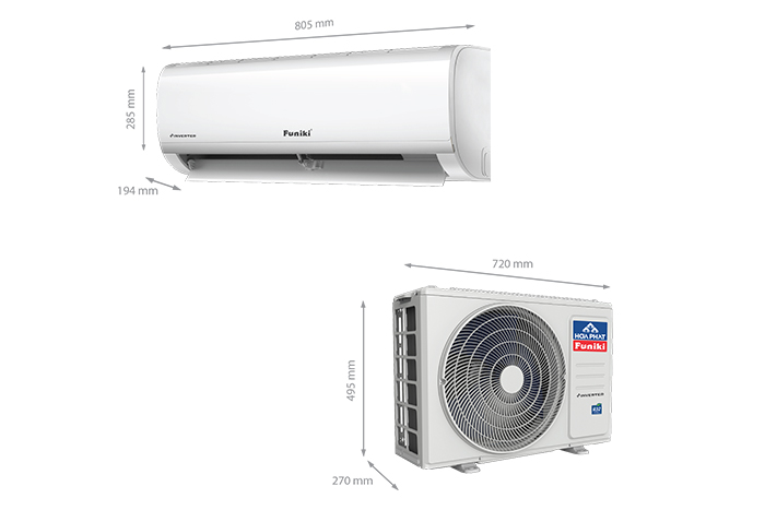 Điều Hòa Funiki Inverter 24000 BTU 2 Chiều HIH24TMU